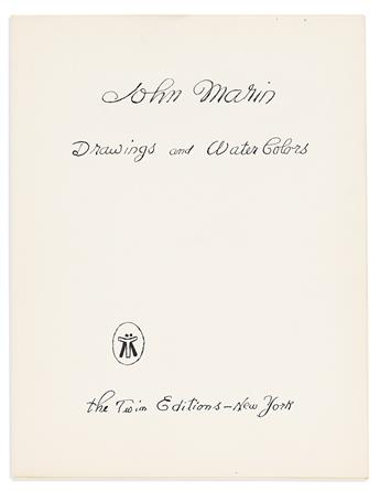 Marin, John (1870-1953) Drawings and Watercolors.